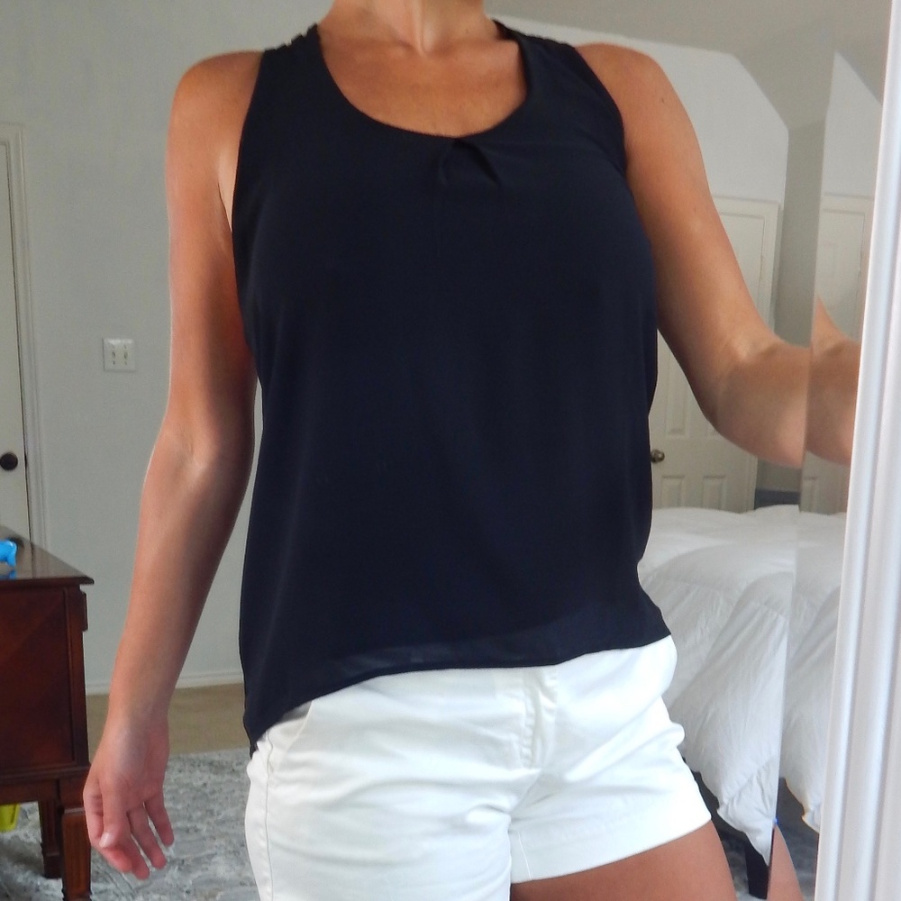 Racerback High-Low Top - Picture 3 of 7